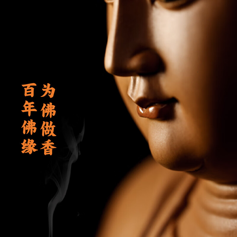 曾荣辉-点好香 环保无烟竹签香 天然檀香家用供佛观音财神仙家棒香 居家室内熏香供奉上香立香 天然檀香32.5cm/1000支/燃24分钟