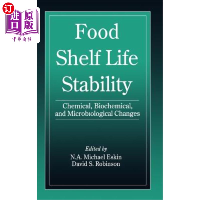 海外直订food shelf life stability 食品保质期稳定性