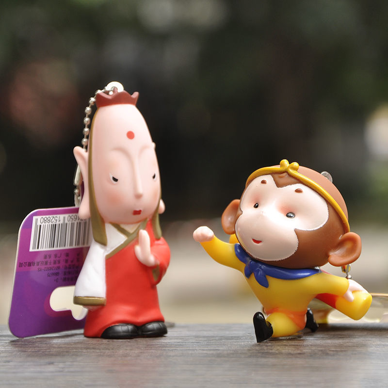 西游记唐僧师徒四人玩具人物模型摆件孙悟空人偶玩偶猪八戒白龙马 孙