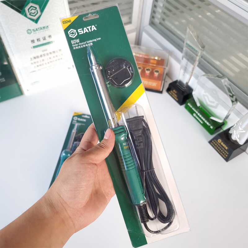 世达(sata)世达电烙铁 外热式长寿命 焊锡工具 03210 03220 03240 40w