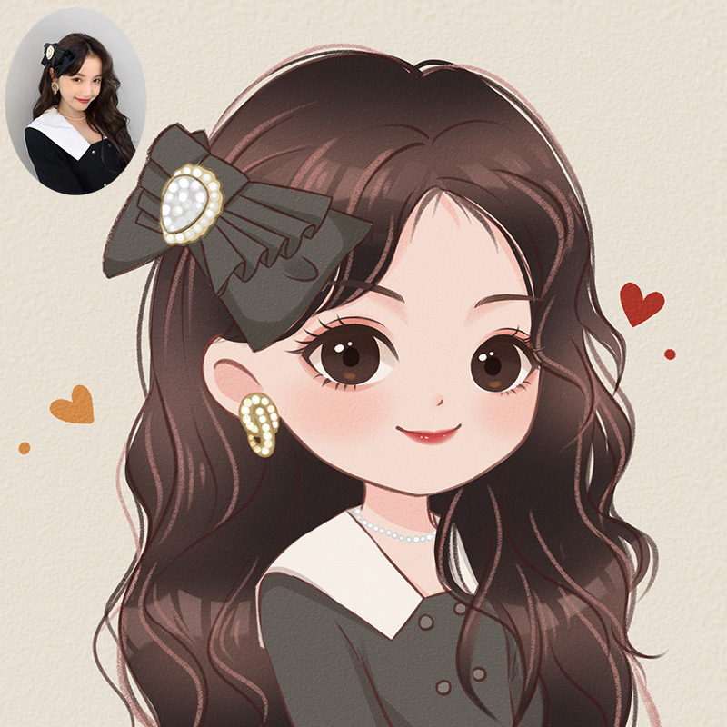约稿 手绘头像定制微信头像画情侣真人照片动漫画卡通设计原创画师