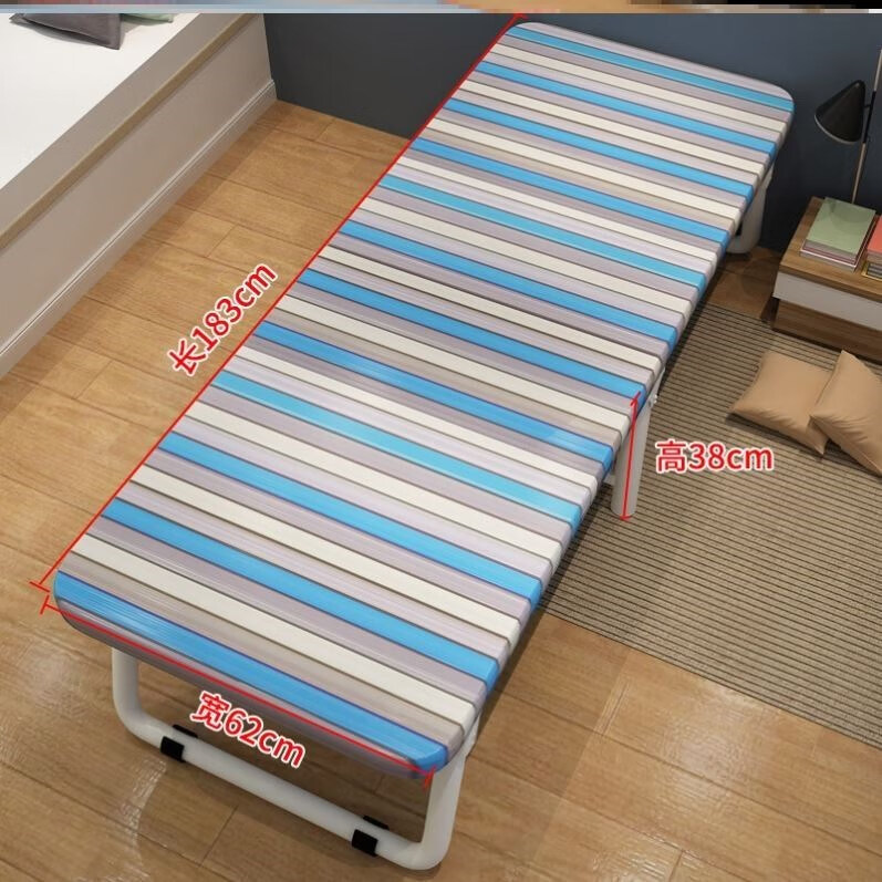 mexueer高级折叠一米宽单人床活动折叠单人床用陪护成人出租屋躺椅