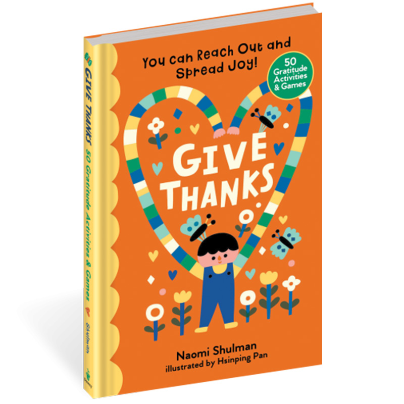 预订英文原版 give thanks 感恩 台湾插画师潘心屏 8-12岁儿童情感