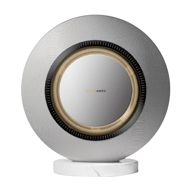马兰士（MARANTZ）Horizon地平线 蓝牙家庭影院音响 光效触控 114dB重低音一体式音箱高保真奢华无线扬声器 皓月银