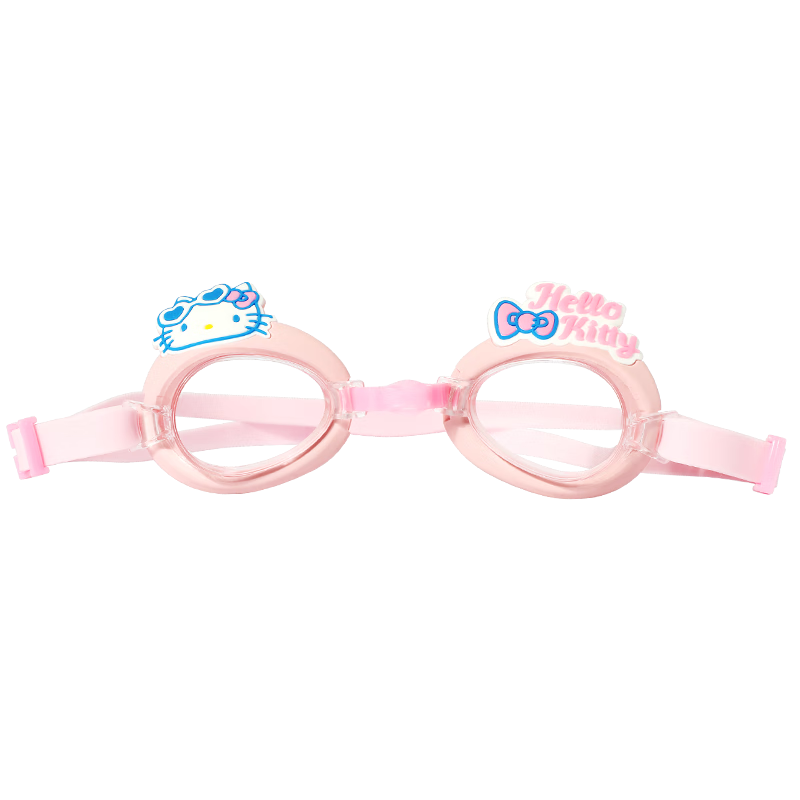 麦斯卡（Mesuca）儿童泳镜舒适防水泳镜柔软防雾青少年游泳眼镜 Hello Kitty游泳镜