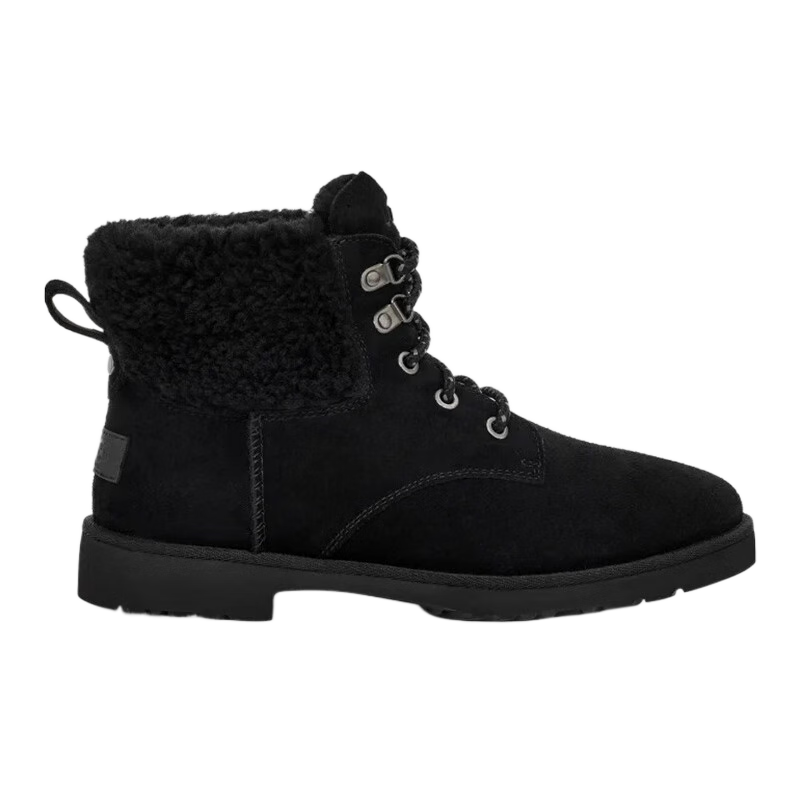 UGGʱ���ﶬŮѥ Romely ��ë����ϵ��ѥ�����ˮ��ĥ���ж�ѥ Black/��ɫ ��׼36/US5