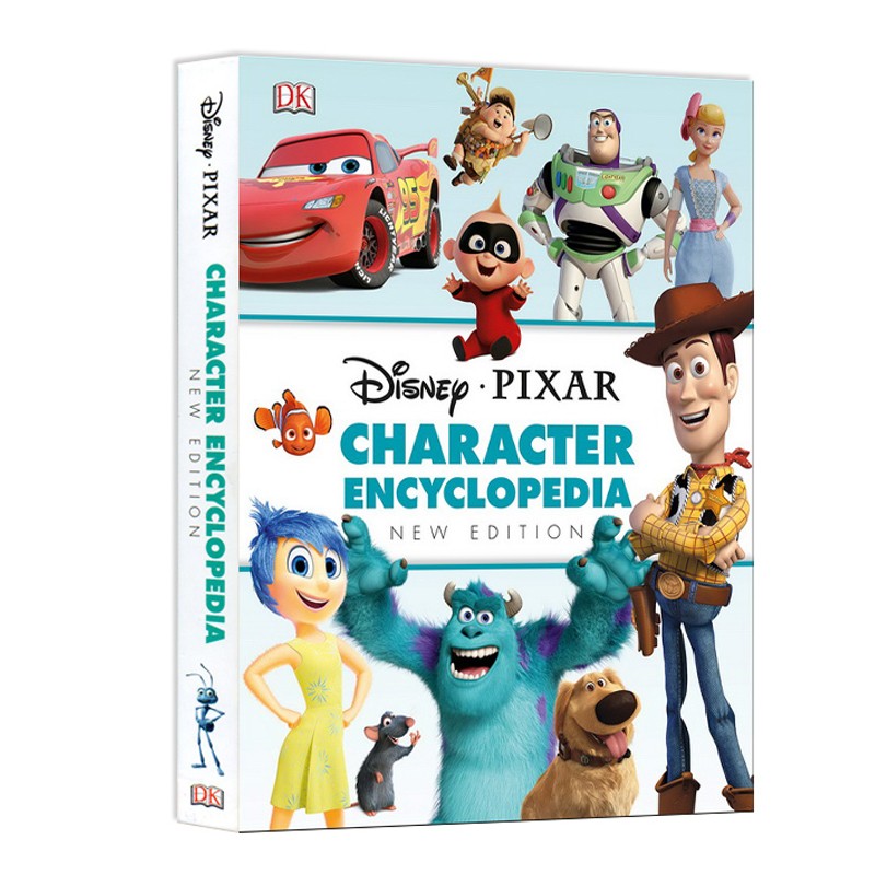 %预售 英文原版 迪士尼皮克斯动画人物图解百科 Disney Pixar Character Encyclopedia DK精装儿童科普 巴斯光年 尼莫 瓦力 大开本 .