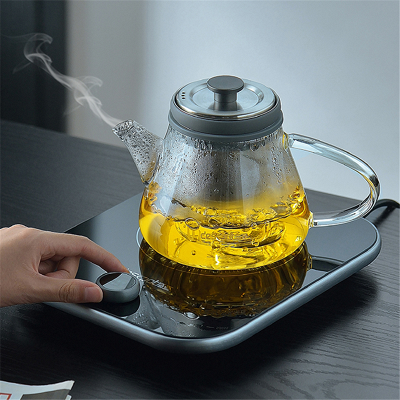 顶壶1000w超薄电陶炉煮茶器加热杯垫小型茶水保温底座多功能烧水茶炉