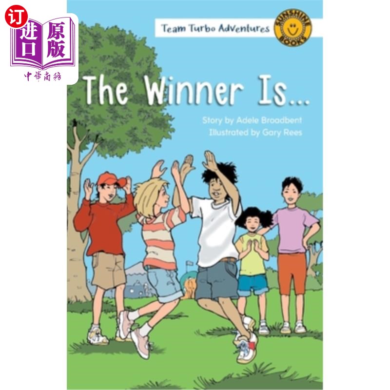 海外直订the winner is. 获胜者是.