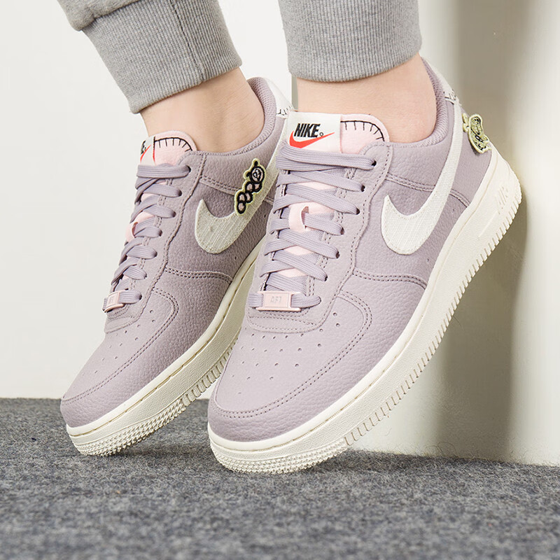 春新款af1空军一号运动鞋潮流休闲鞋子板鞋【断码处理】 aj1/香芋紫