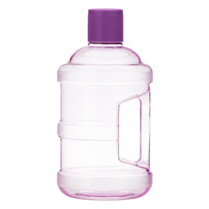 塑料杯网红ins风水桶杯男女士学生运动创意便携耐高温带手柄水杯子