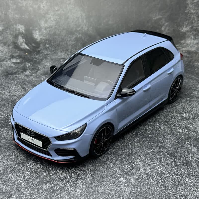 跃纪生otto 1:18 现代i30n hyundai i30 n 2017 树脂汽车模型 ot425