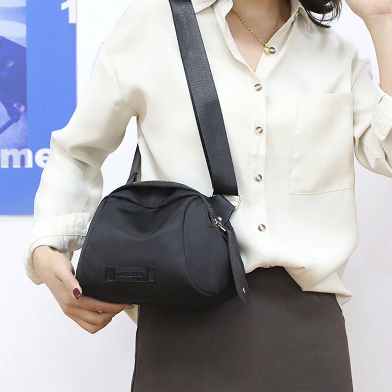 波斯丹顿 简约单肩包百搭女士斜挎包 bl1212411 黑色