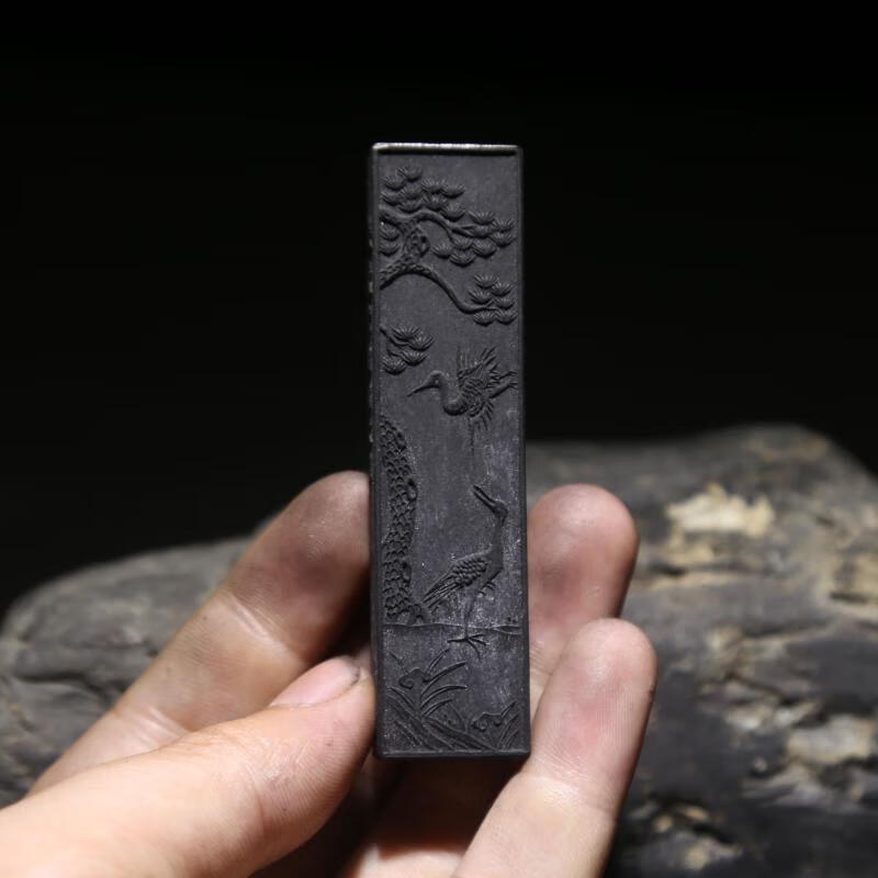 忆宝阁文房四宝商务老墨陈墨旧墨小楷抄经墨条墨锭墨块墨创意中华徽歙