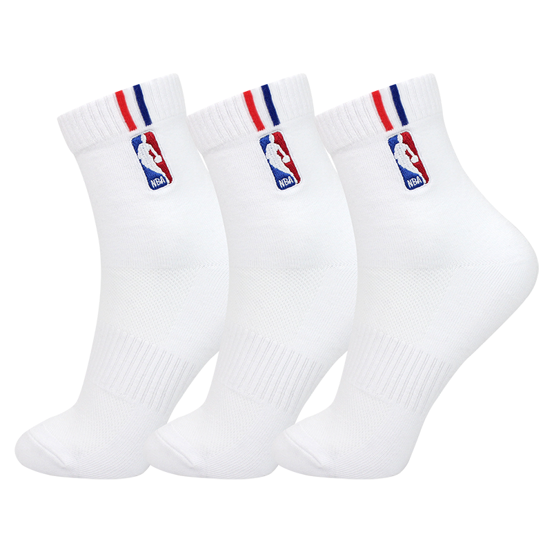 NBA篮球袜子男士中筒运动袜-价格走势及购买评测|京东看休闲棉袜最低价