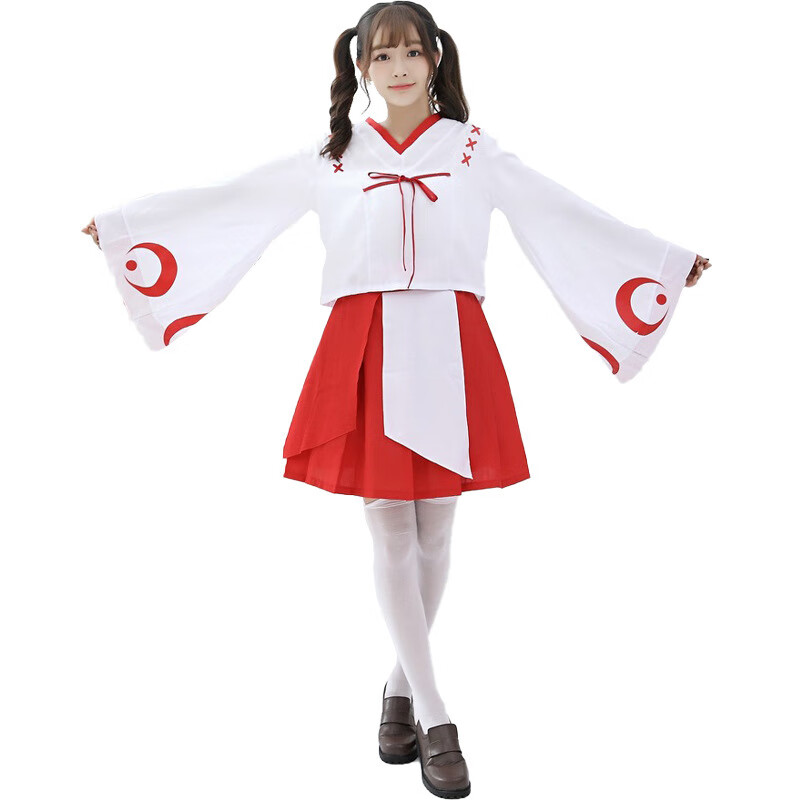 出口日本女p动漫 和服 桔梗连衣裙成人女装cosplay极乐净土 服装 m