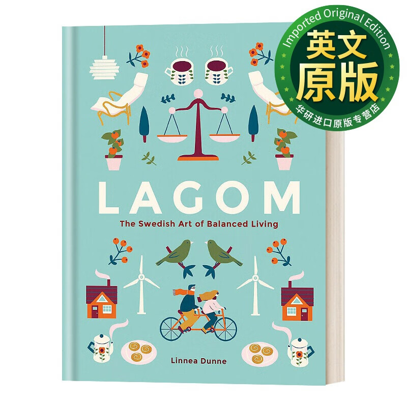 lagom 恰如其分 瑞典人的平衡生活艺术 英文版 进口英语原版书籍 英文