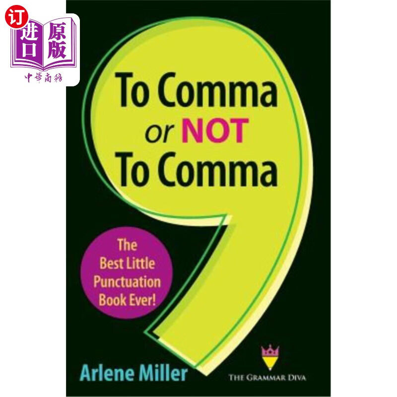 海外直订to comma or not to comma: the best little punctuation