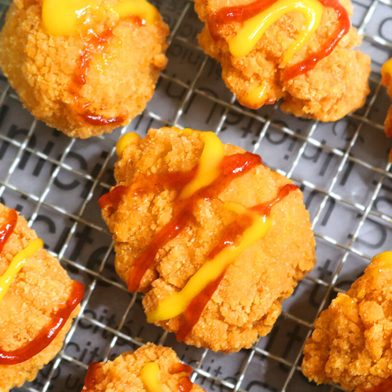 茗仟台港首尔炸鸡原味鸡块韩式炸鸡半成品裹粉油炸无骨鸡肉空气炸锅