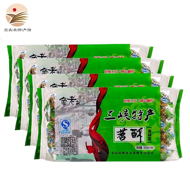 【宜昌农特产馆】三峡特产苕酥传统糕点300g/袋 红薯粗粮饼干多种口味