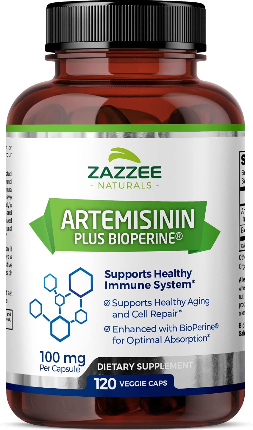 【双十一活动】在途美国zazzee artemisinin青蒿素胶囊100 mg pe