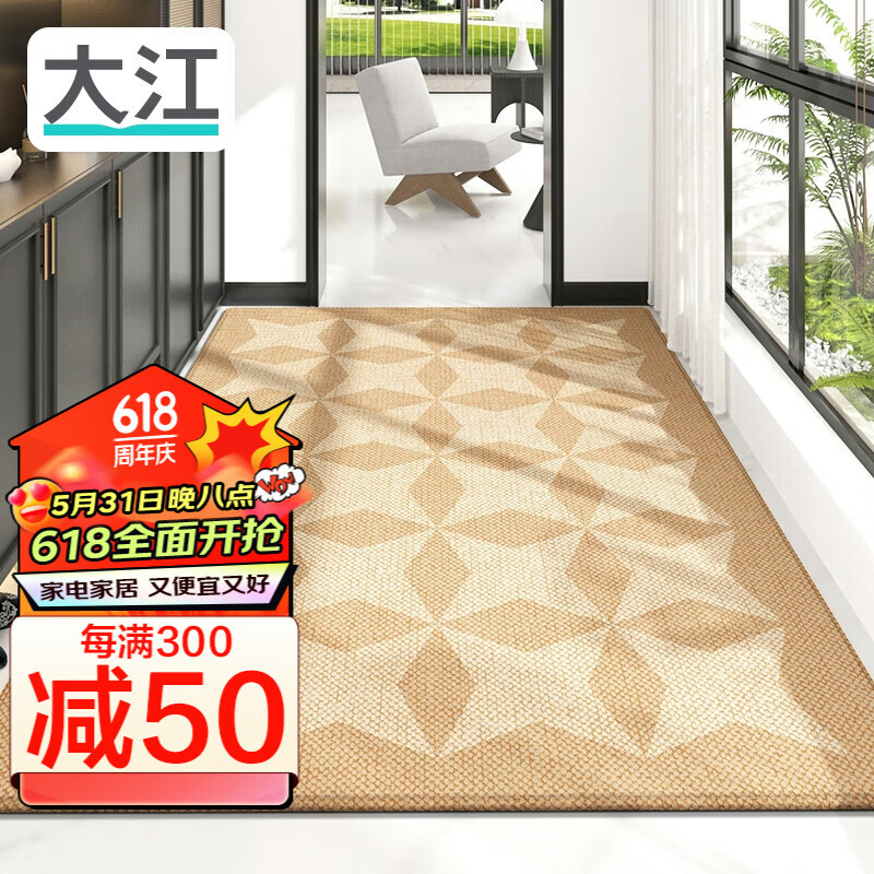 大江入户门地垫进门脚垫进户门玄关地垫80x120cm