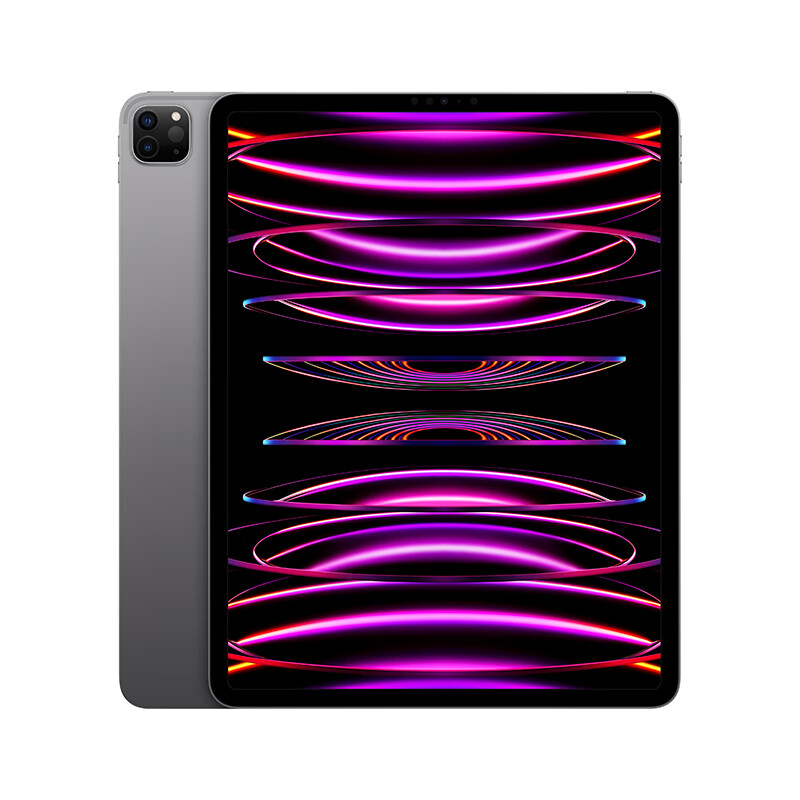 Apple【教育優惠】iPad Pro 12.9英寸 2022款(128G WLAN版/M2芯片Liquid視網膜XDR屏/MNXP3CH/A) 深空灰色