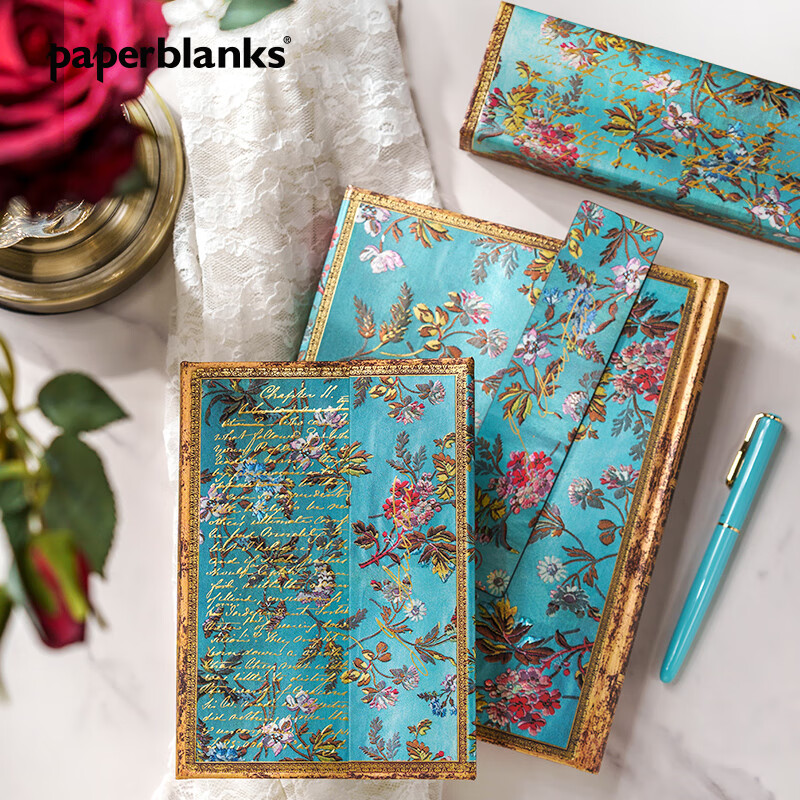 paperblanks佩兰克笔记本本子日记本文艺精致高颜值手帐手账本记事本学生伟人手稿简奥斯汀劝导 【硬壳翻盖款】简·奥斯汀/大本/横线