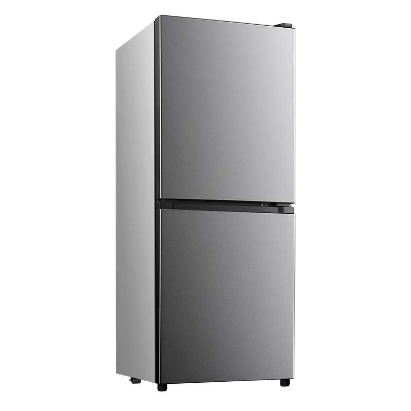 奥克斯（AUX）小冰箱家用双门迷你小型冰箱 冷藏冷冻保鲜小冰箱 宿舍租房节能电冰箱 128升 双门 BCD128K153L星河灰