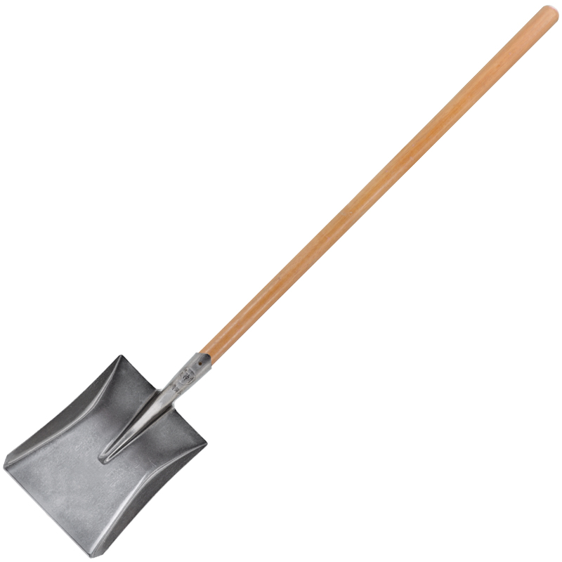 益美得 fw1196 农用工具园艺铁锹铁锨铁铲钢锹方锹尖锹铁  1.