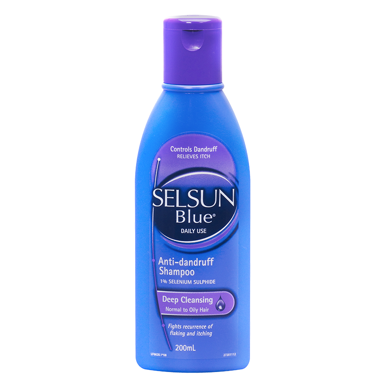 SELSUN Purple 去屑止痒洗发水男女深层清洁型洗头膏 200ML紫瓶【1319】100012795089