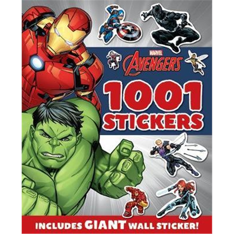预订marvel avengers (f): 1001 stickers