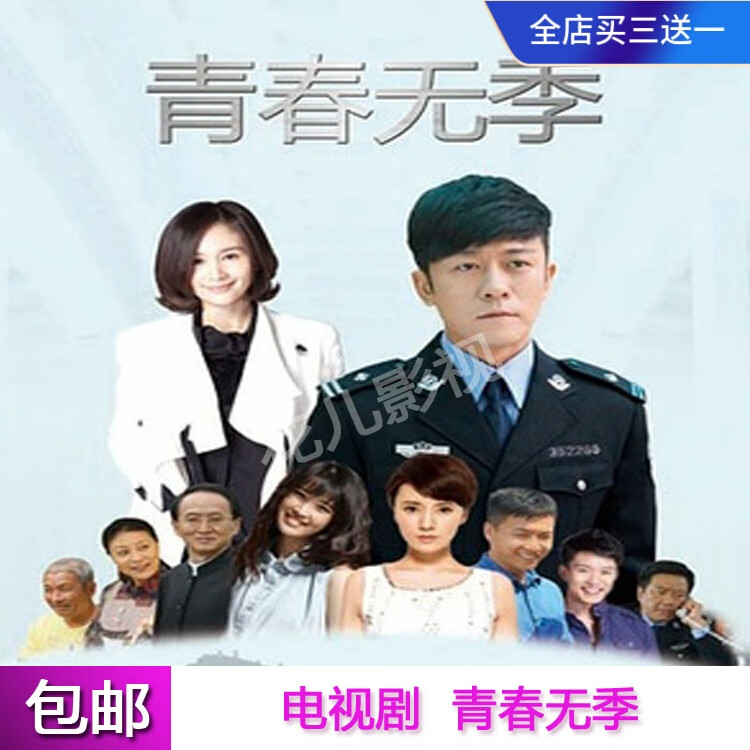 erilles青春无季电视剧碟片 警匪连续剧dvd光盘全集林雨申王子文岳红