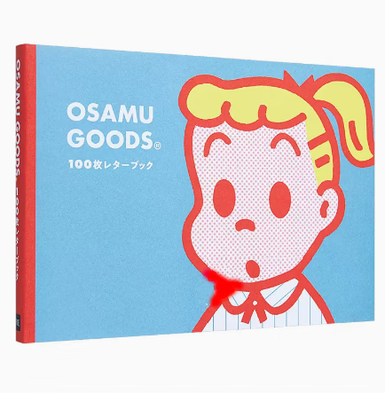 预售 日文原版 OSAMU GOODS 100枚レターブック PIE 原 田治 100种受欢迎的可爱的纪念品纸图形图案版面平面设计书籍
