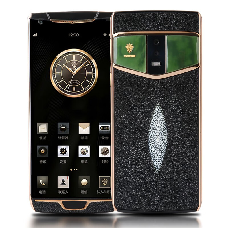 克里特(kreta)minos米诺斯经典奢华高端商务加密手机奢侈纯金logo私人