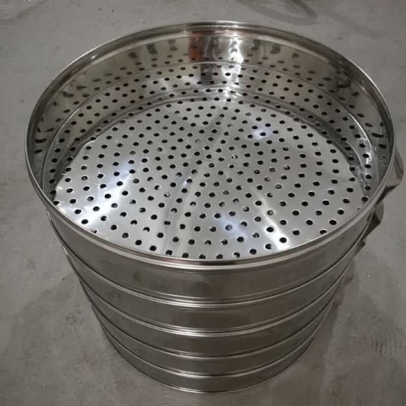 斩季蒸包子蒸笼特大号蒸馒头的蒸笼商用80cm粉蒸肉蒸饺子不锈钢大蒸笼