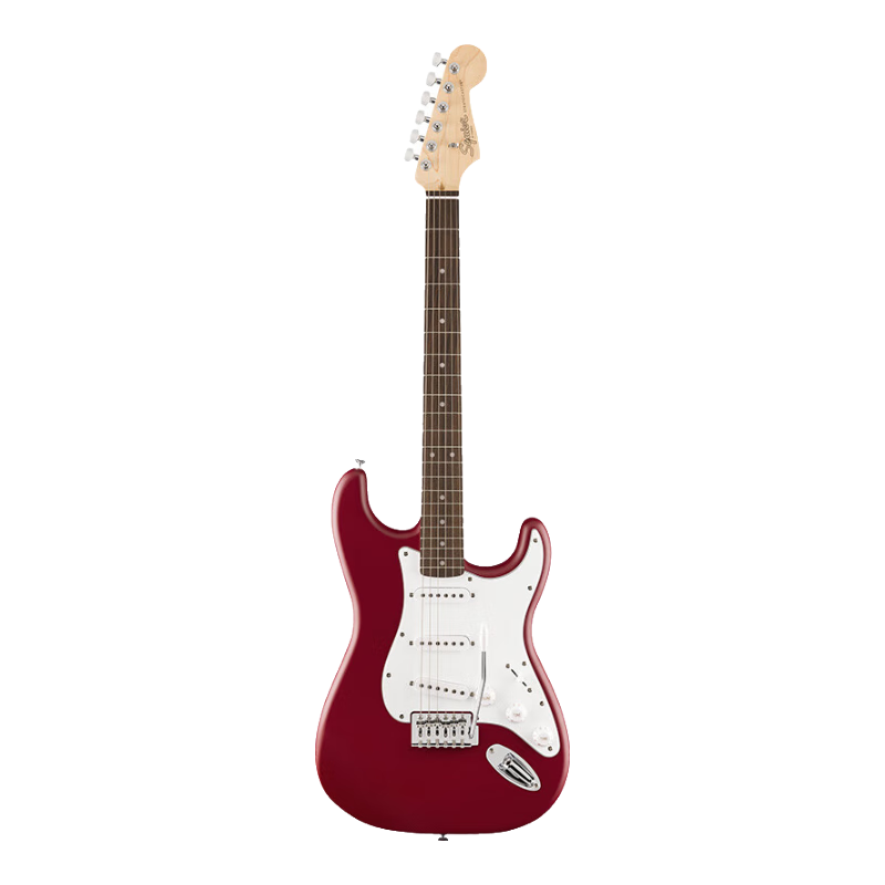 FENDER芬達(dá)電吉他Squier Debut SONIC音速初學(xué)者入門男女學(xué)生新手吉它 【DEBUT新品】單單單 達(dá)科塔紅ST