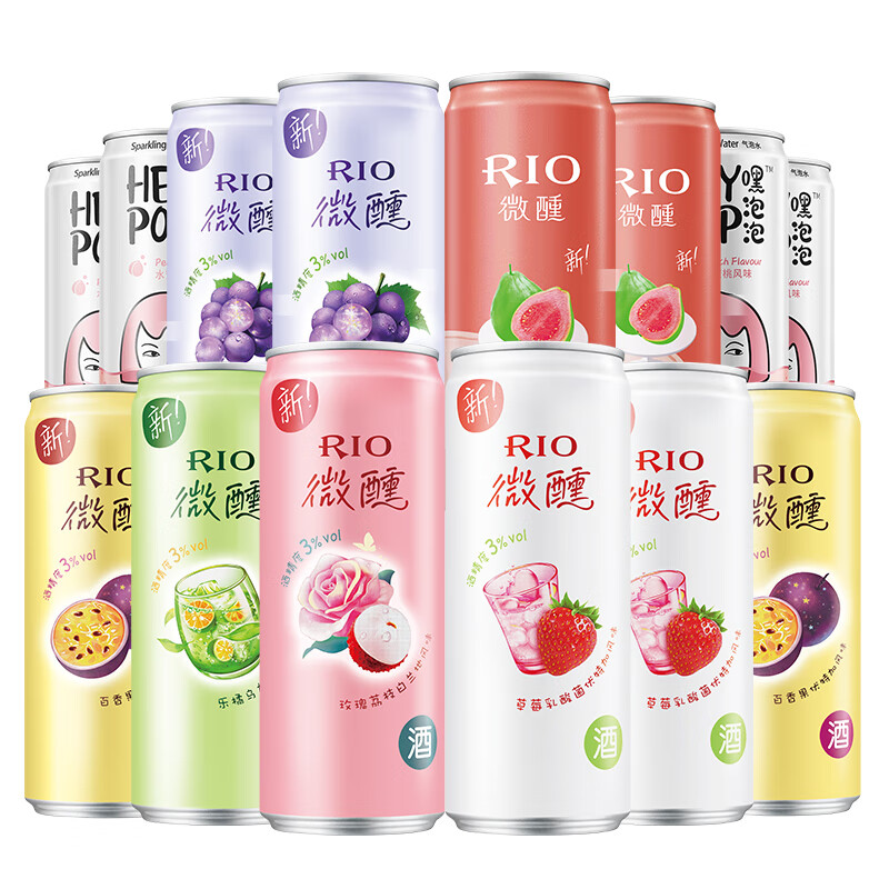 锐澳（RIO）预调鸡尾酒微醺330ml*10罐+赠气泡水4罐（新老包装随机发货）怎么样,好用不?