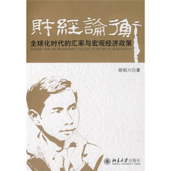 财经论衡:全球化时代的汇率与宏观经济政策 胡祖六 著【正版】