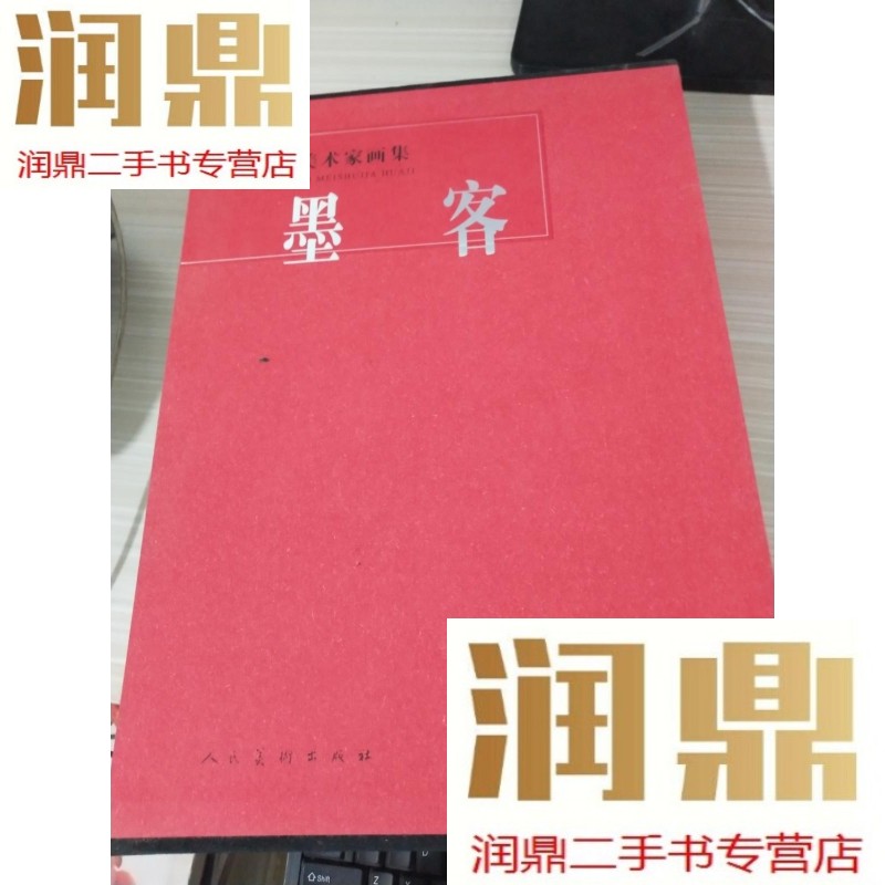 【二手九成新】中国美术家画集:墨客