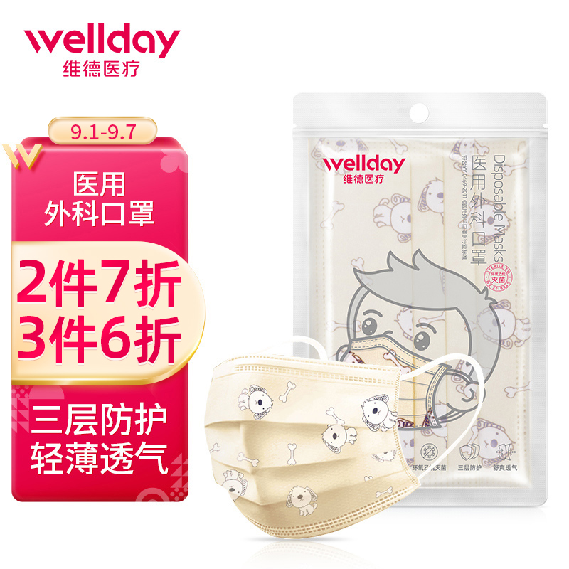 维德医疗医用口罩价格走势及用户评测