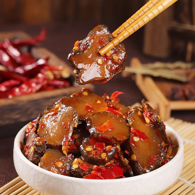 曾姐腌洋姜咸菜酱菜 酸辣爽脆下饭菜剁辣椒湖南特产 洋姜450克*1瓶