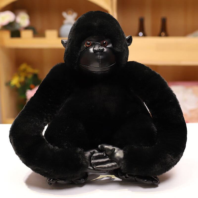 睿智熊大猩猩毛绒玩具公仔玩偶黑猩猩搞怪整蛊金刚丑娃娃猴子可爱搞怪