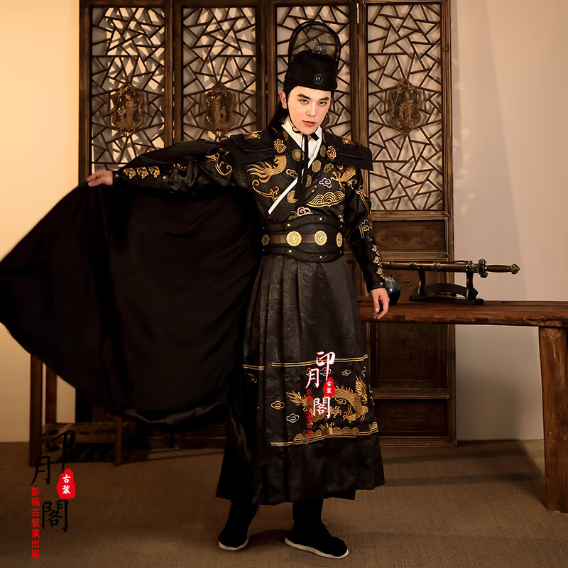 芬格顿明朝锦衣卫服装男飞鱼服男影视装古装绣刀锦衣之下古装东厂侠