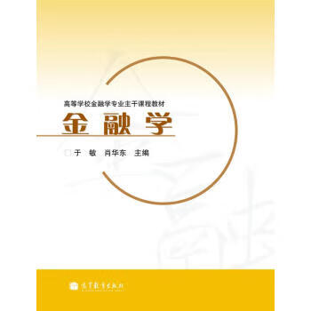 金融学 于敏,肖华东 著【正版】