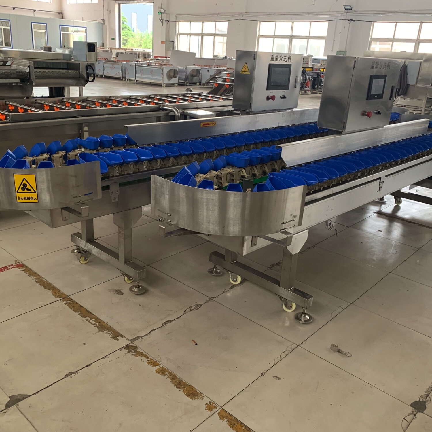 全自动鲅鱼黄花鱼重量分选机 牡蛎海参扇贝分级机 玉米新款分拣机