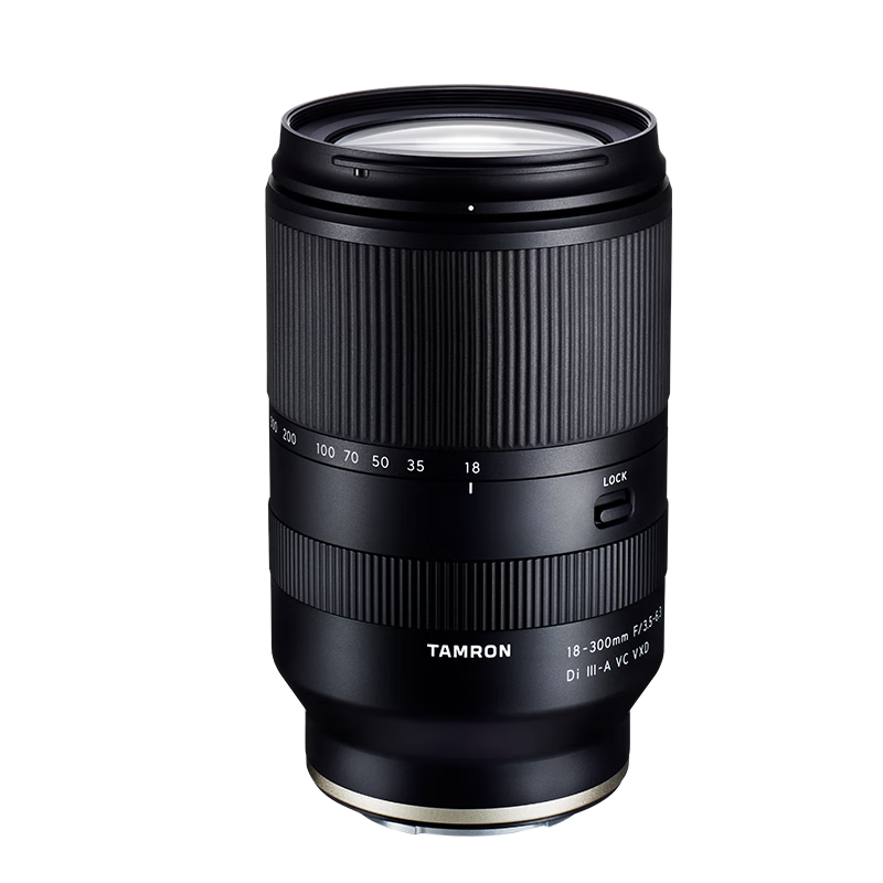 騰龍（Tamron）B061 18-300mm F/3.5-6.3 VC防抖遠攝大變焦18-300微單鏡頭旅游半畫幅18300 富士X卡口 官方標配【送騰龍UV濾鏡禮包】