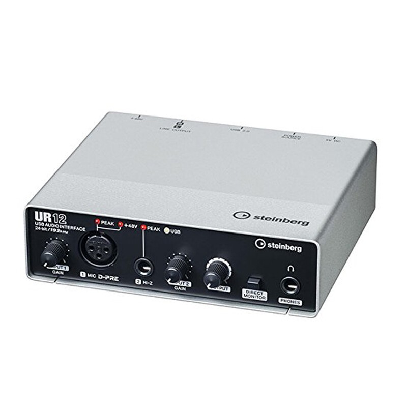 声卡ur12配音有声小说喜马拉雅录音播音混音设备乐器录音话筒套装 ur