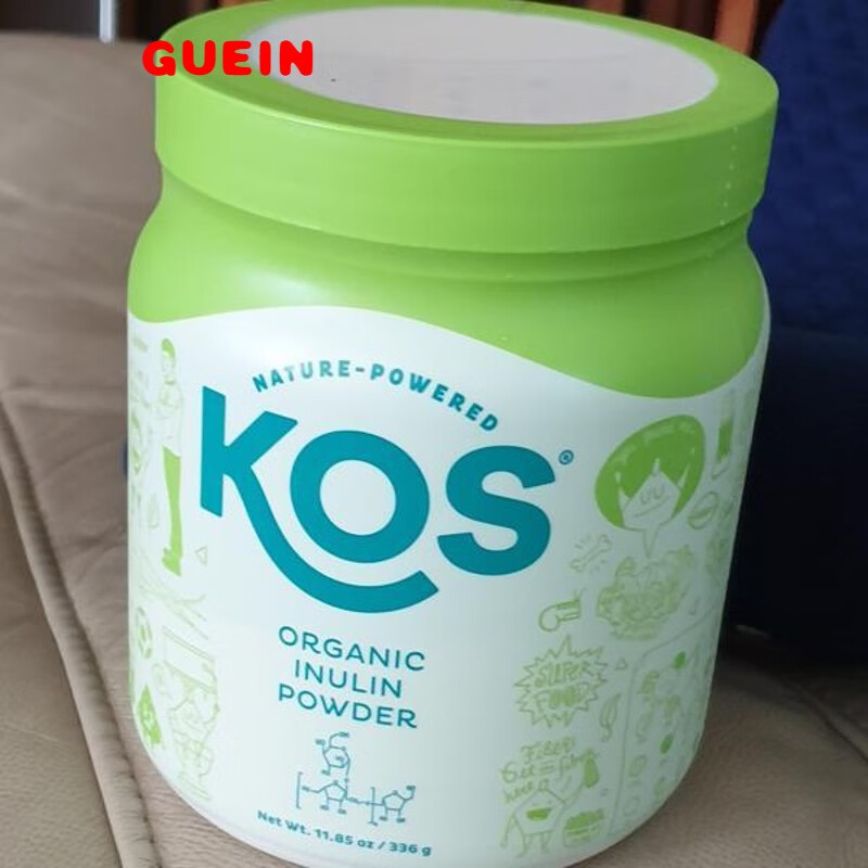 美国kos美味天然菊粉低聚果糖粉舒缓肠胃肠道健康不适无麸质336g