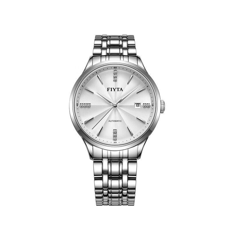 飞亚达(fiyta)芯动系列情侣对表手表男女表钢带机械表ga520003 *男表